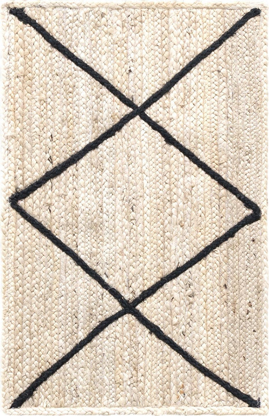 Handmade Braided Jute Rug