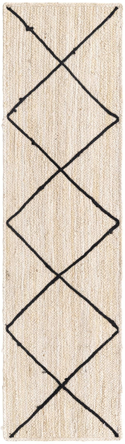 Handmade Braided Jute Runner Rug