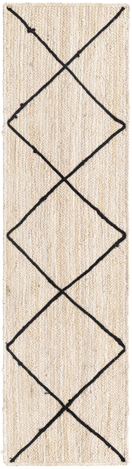 Handmade Braided Jute Runner Rug