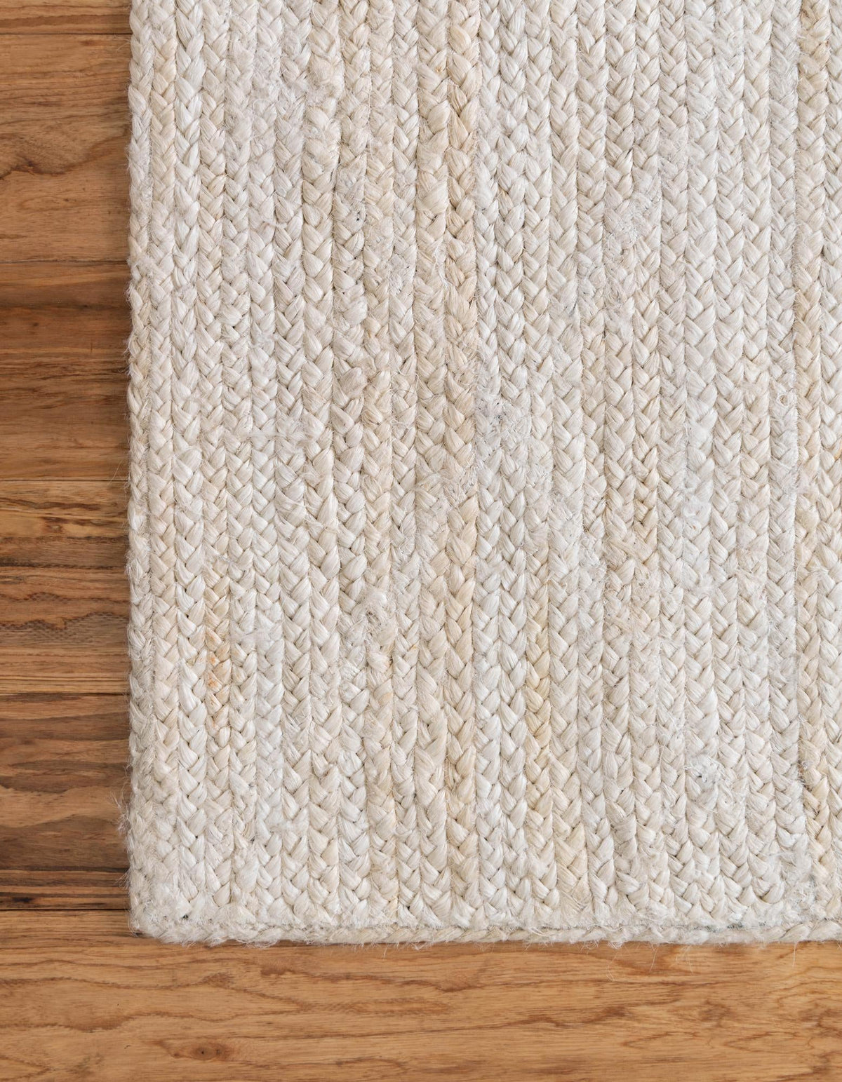 Braided Jute Hand-Braided Runner Rug 100% Natural Fiber