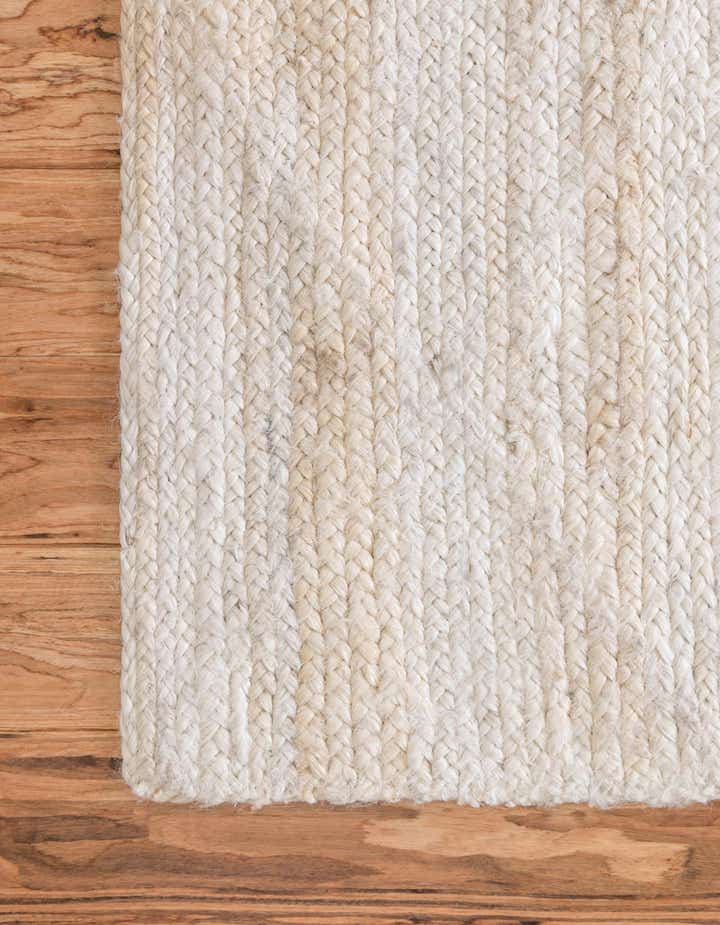 Braided Jute Hand-Braided Area Rug 100% Natural Fiber