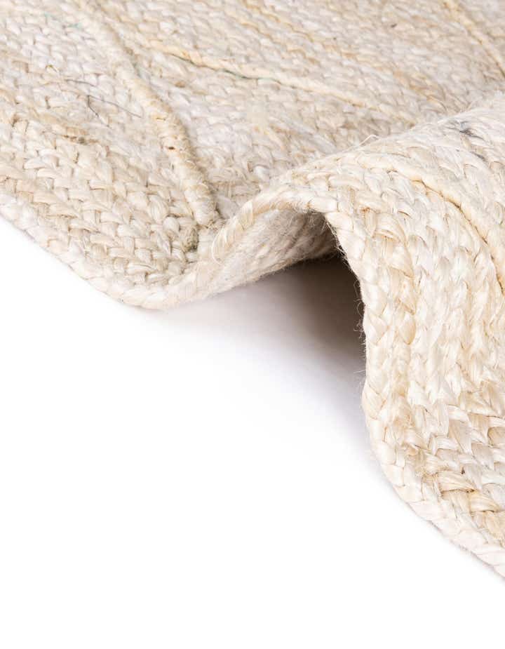 Braided Jute Hand-Braided Area Rug 100% Natural Fiber