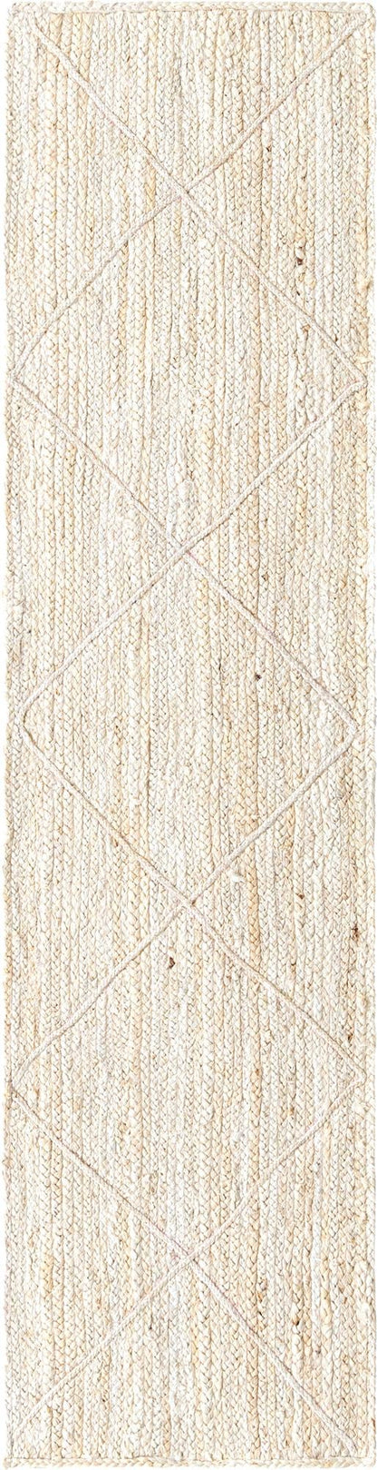 Handmade Braided Jute Runner Rug