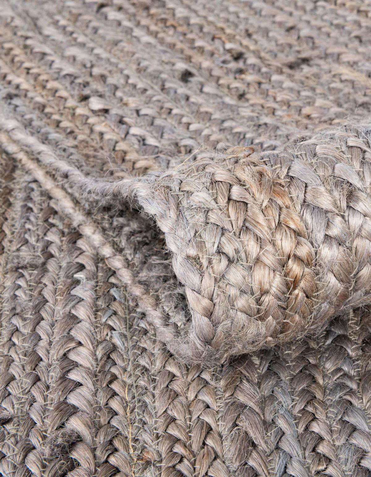 Braided Jute Hand Braided Round Rug