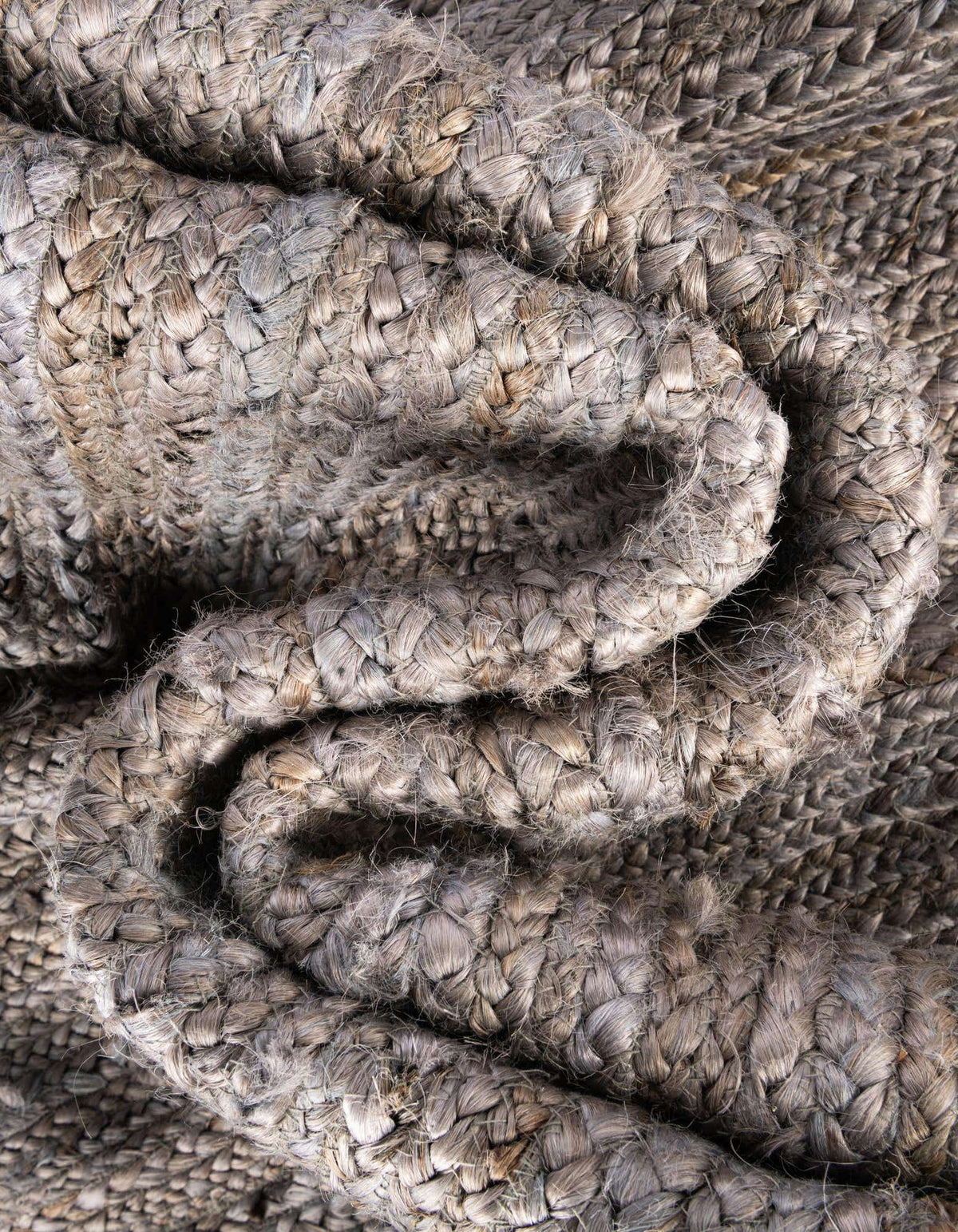 Braided Jute Hand Braided Round Rug