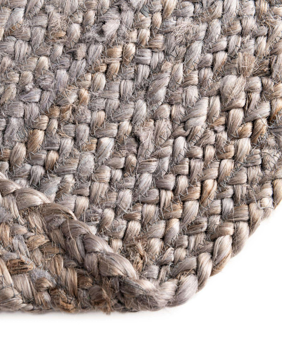 Braided Jute Hand Braided Round Rug