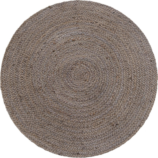 Handmade Braided Jute Round Rug