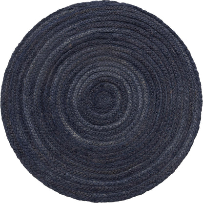 Handmade Braided Jute Round Rug