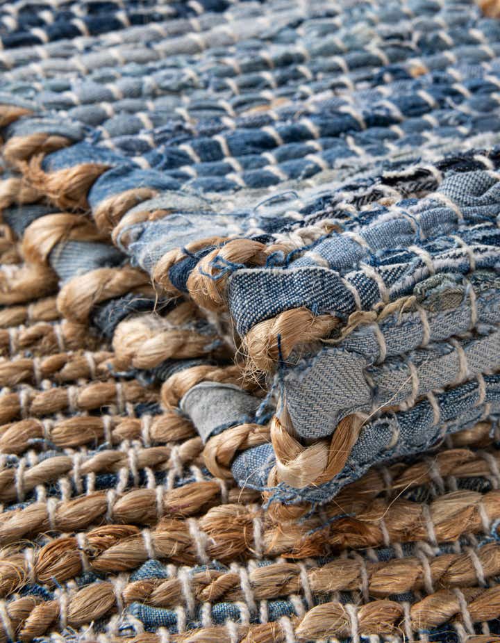 Chindi Jute Hand Woven Runner Rug