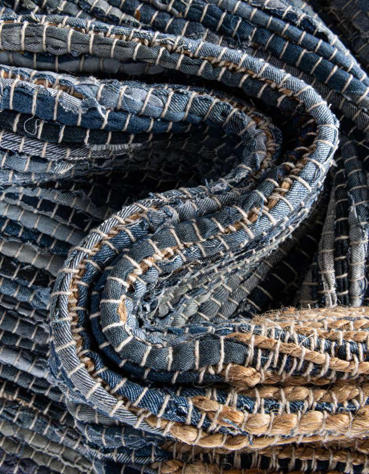 Chindi Jute Hand Woven Runner Rug