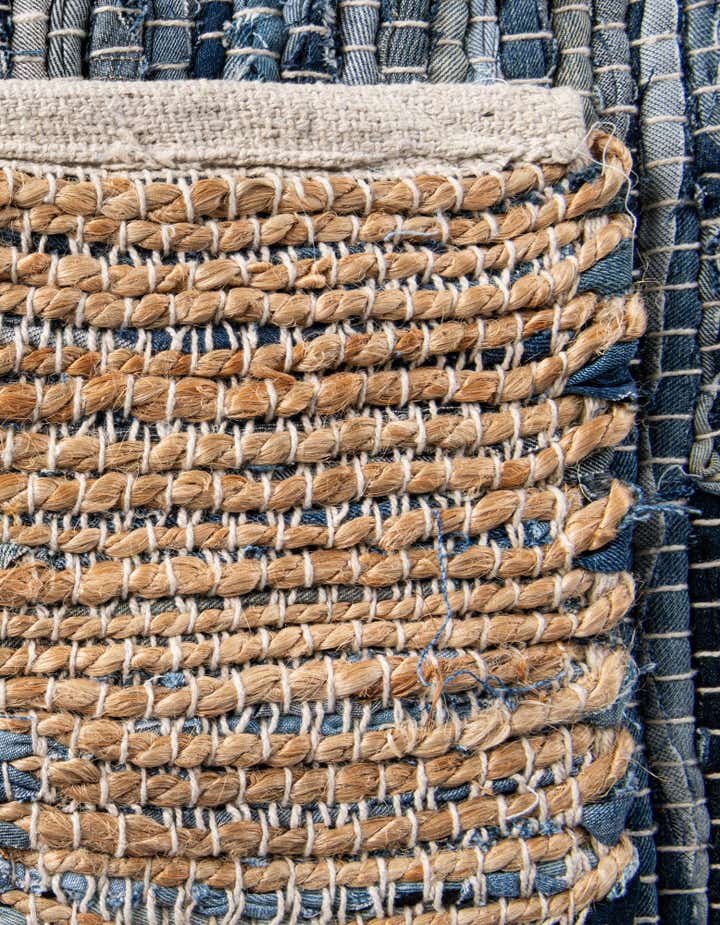 Chindi Jute Hand Woven Runner Rug