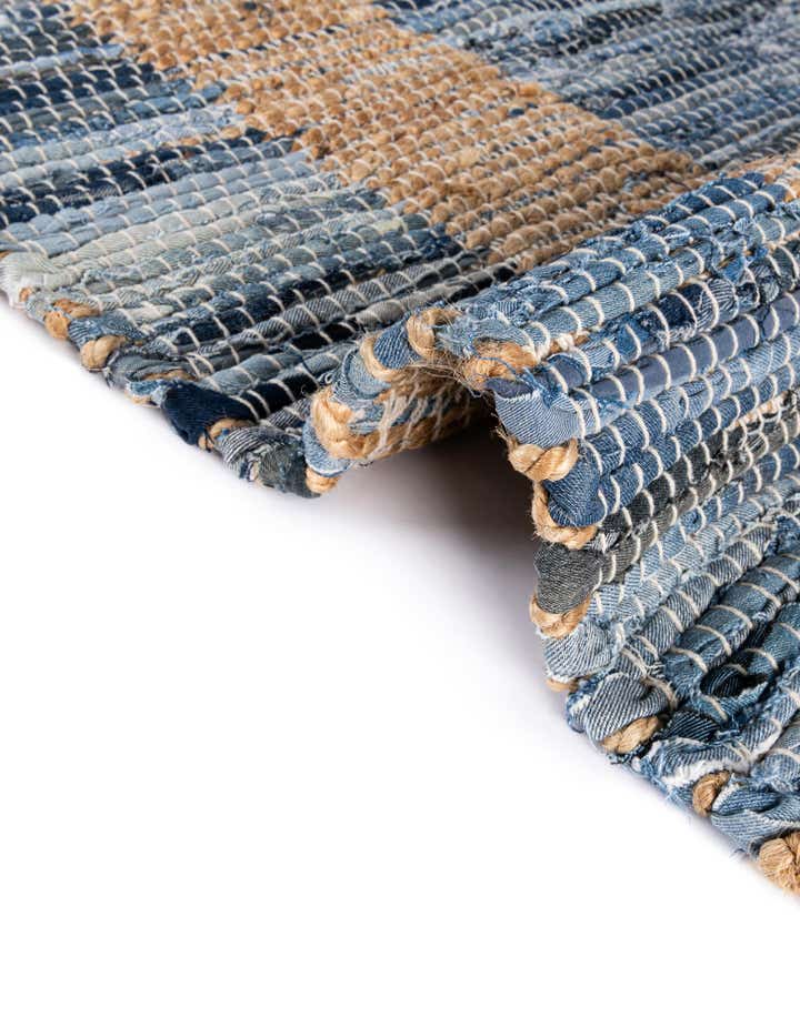 Chindi Jute Hand Woven Runner Rug