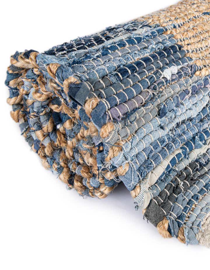 Chindi Jute Hand Woven Runner Rug