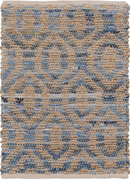 Hand Woven Chindi Jute Rug