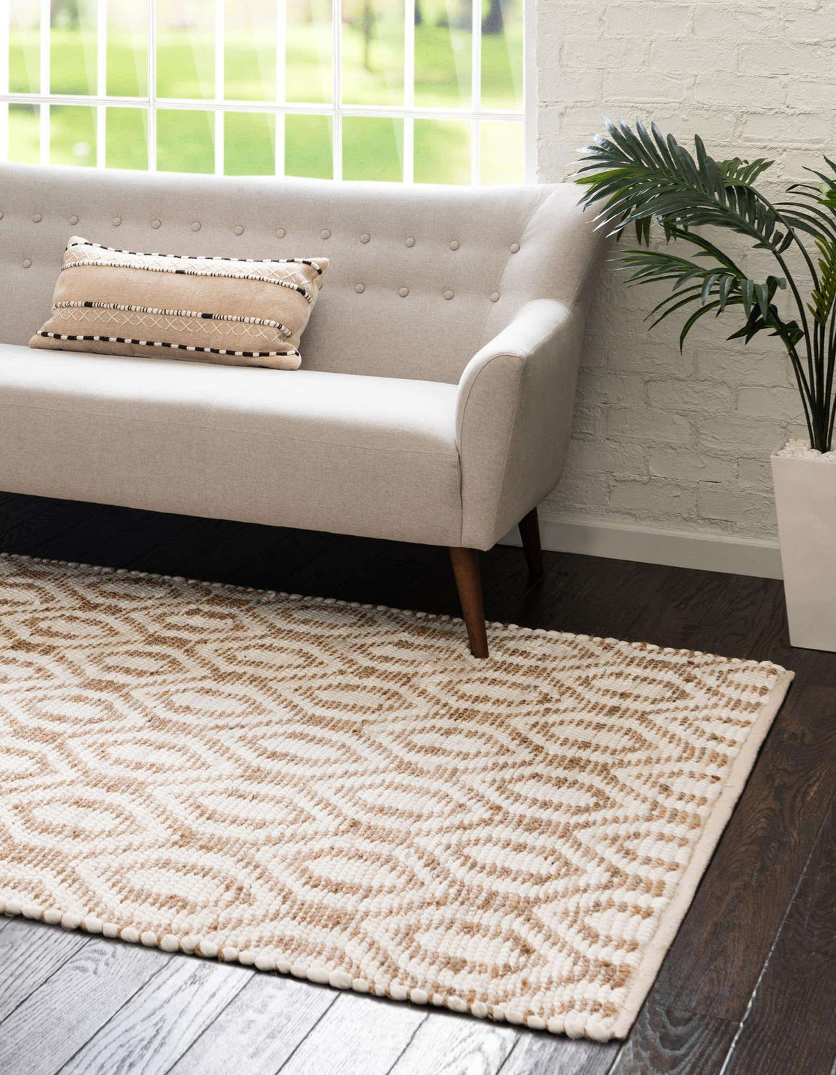 Chindi Jute Hand Woven Area Rug