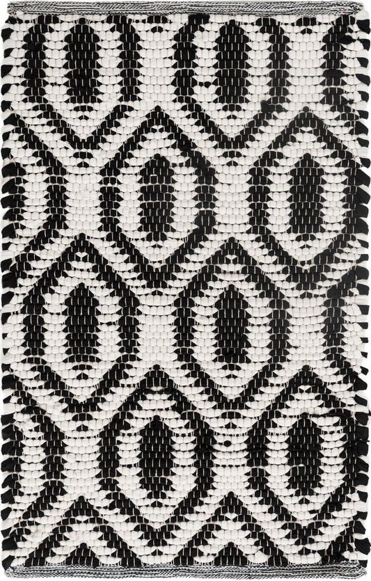 Hand Woven Chindi Jute Rug