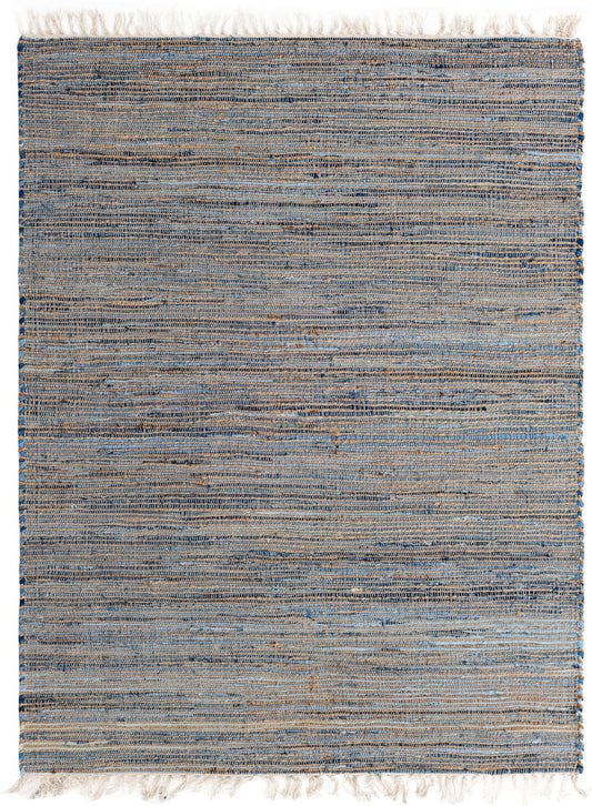 Hand Woven Chindi Jute Rug