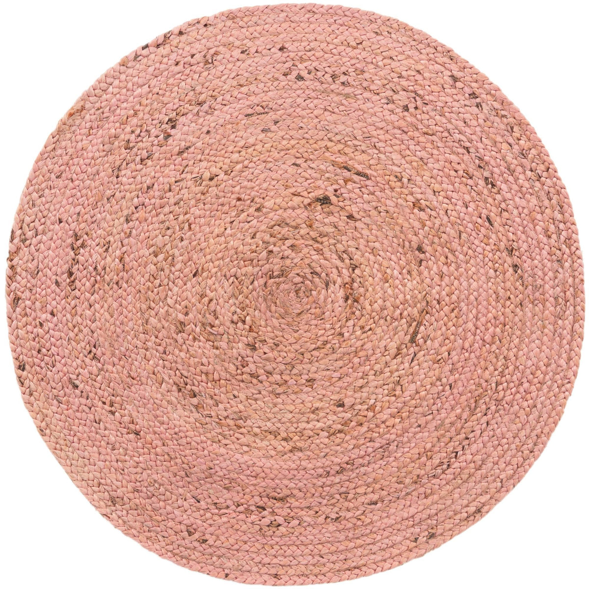 Handmade Braided Jute Round Rug