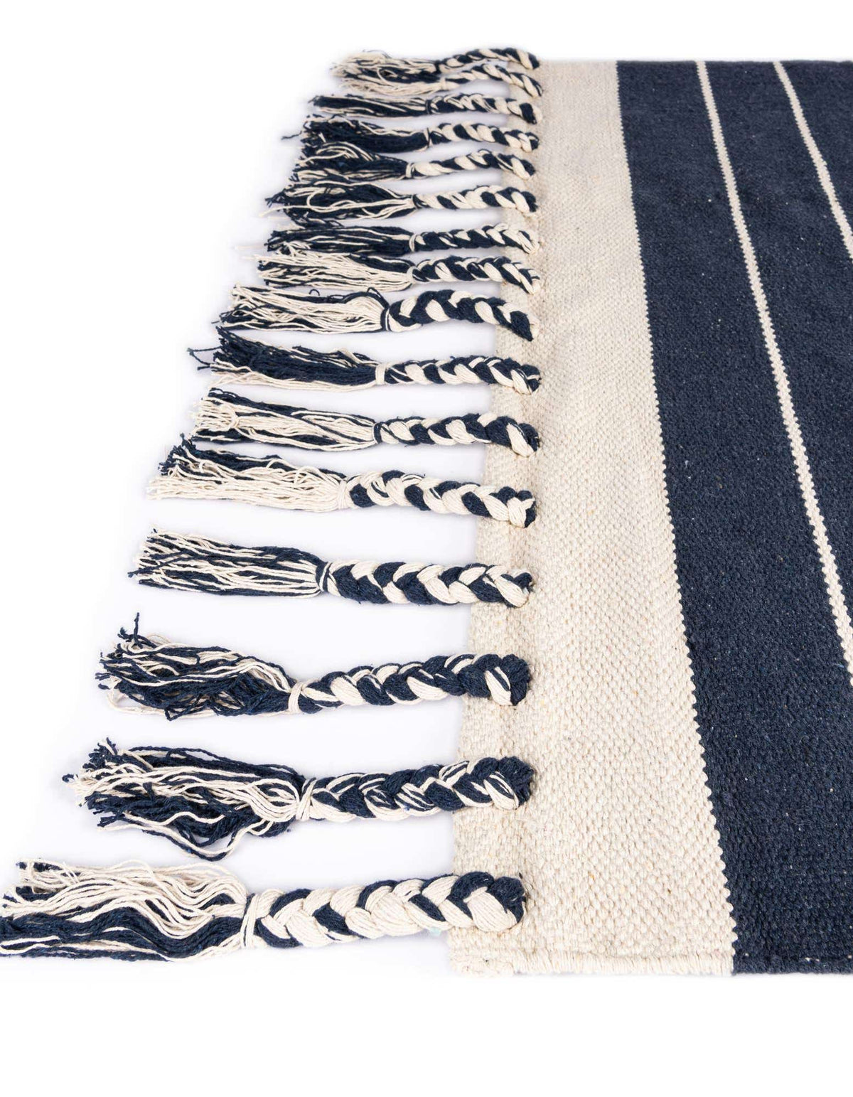 Chindi Cotton Hand Woven Accent Rug 100% Cotton