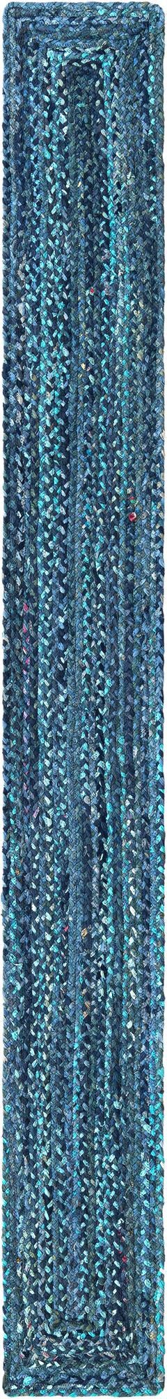 Handmade Braided Chindi Table Runner Rug