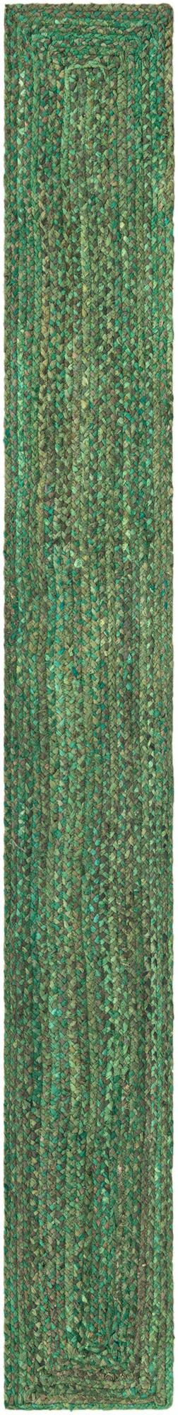 Handmade Braided Chindi Table Runner Rug