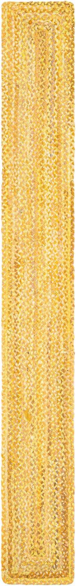 Handmade Braided Chindi Table Runner Rug