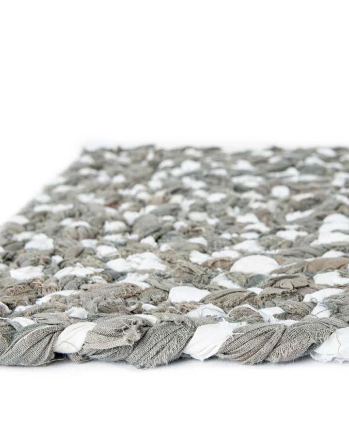 Braided Chindi Hand-Braided Runner Rug 100% Cotton