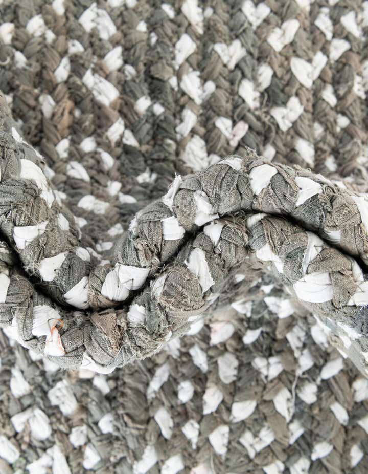 Braided Chindi Hand-Braided Runner Rug 100% Cotton