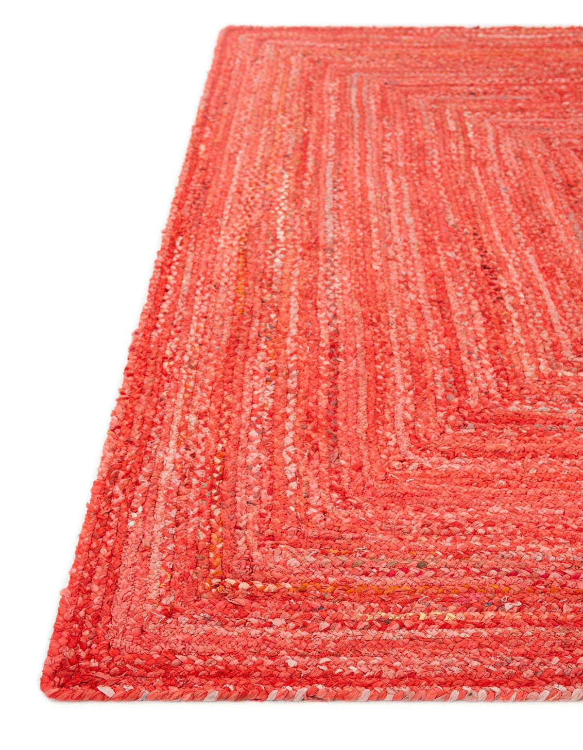 Braided Chindi Hand-Braided Table Runner Rug 100% Recycled Cotton