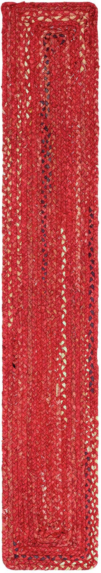 Braided Chindi Hand-Braided Table Runner Rug 100% Recycled Cotton