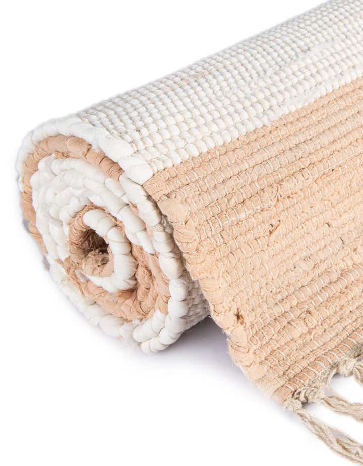 Chindi Rag Hand-Woven Table Runner Rug 100% Cotton
