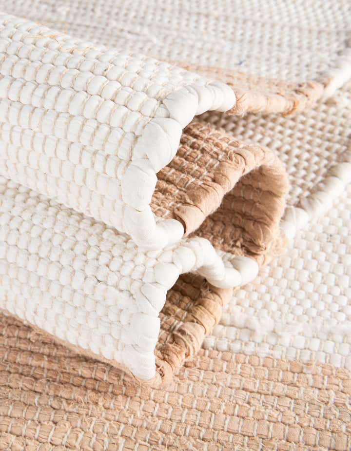 Chindi Rag Hand-Woven Table Runner Rug 100% Cotton