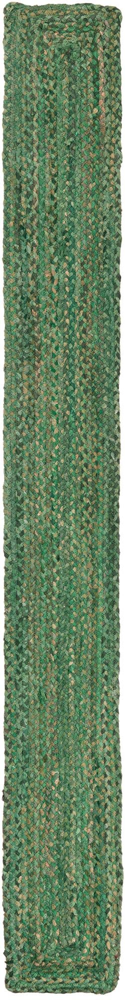 Handmade Braided Chindi Table Runner Rug