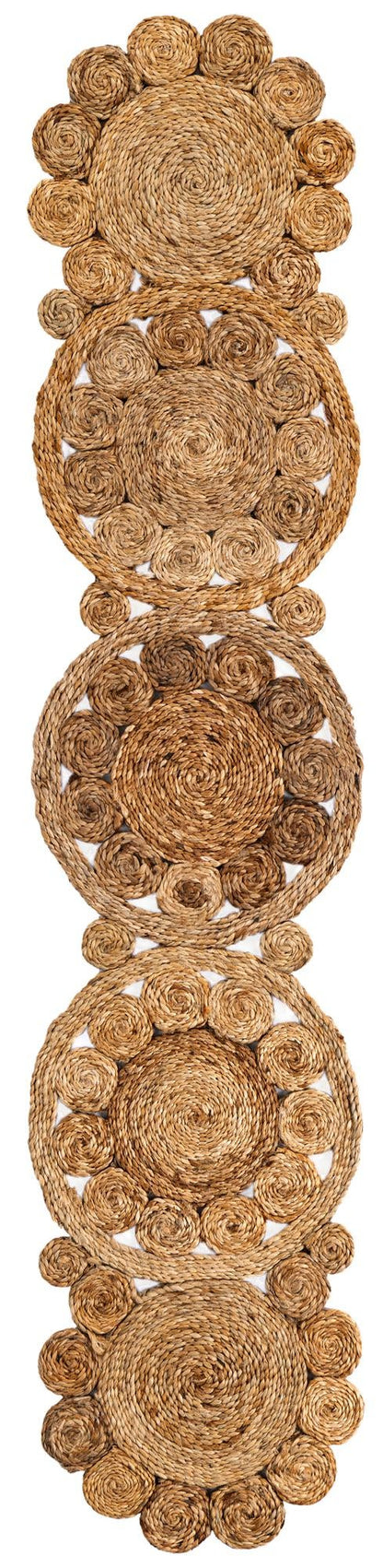 Braided Jute Table Runner Rug