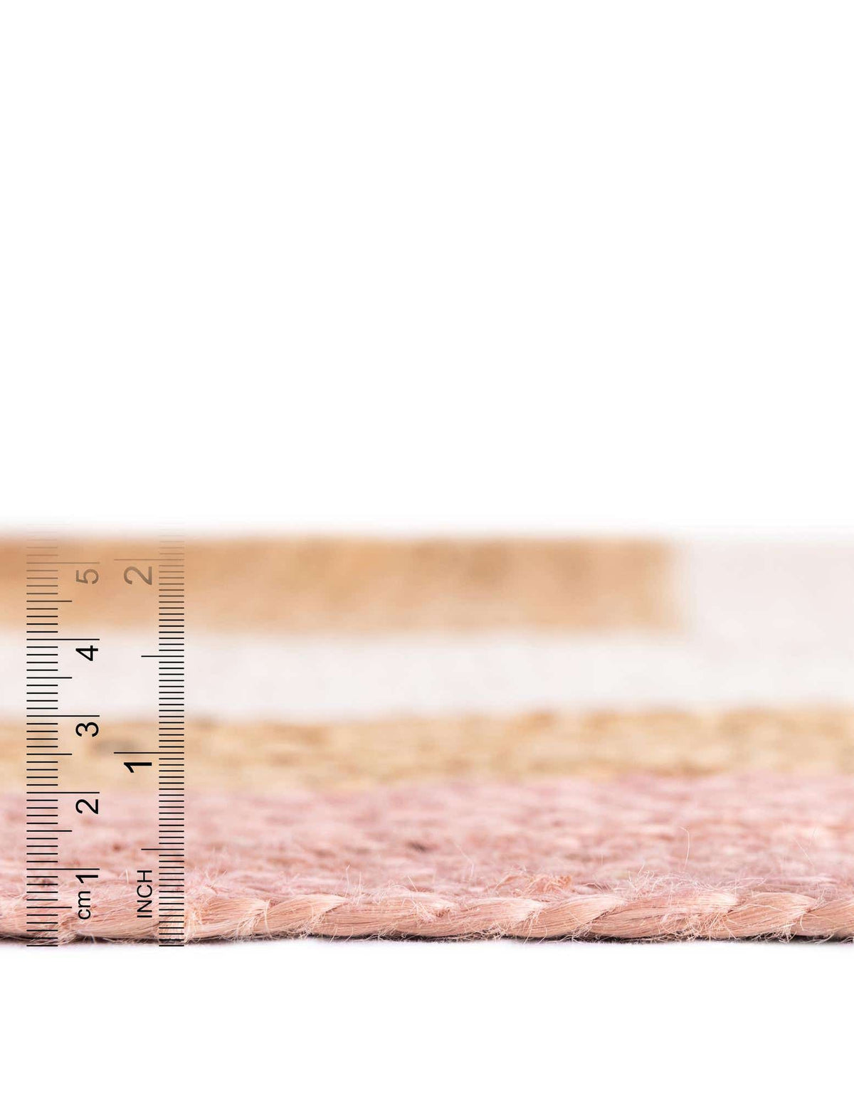 Braided Jute Hand-Braided Area Rug 100% Natural Fiber