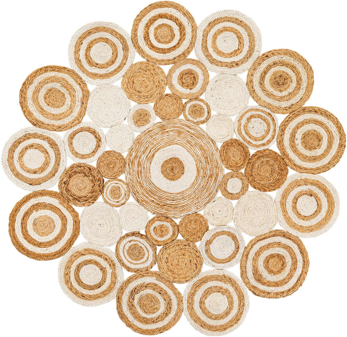 Braided Jute Hand Braided Round Rug