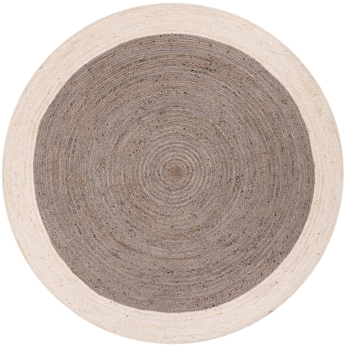 Handmade Braided Jute Round Rug