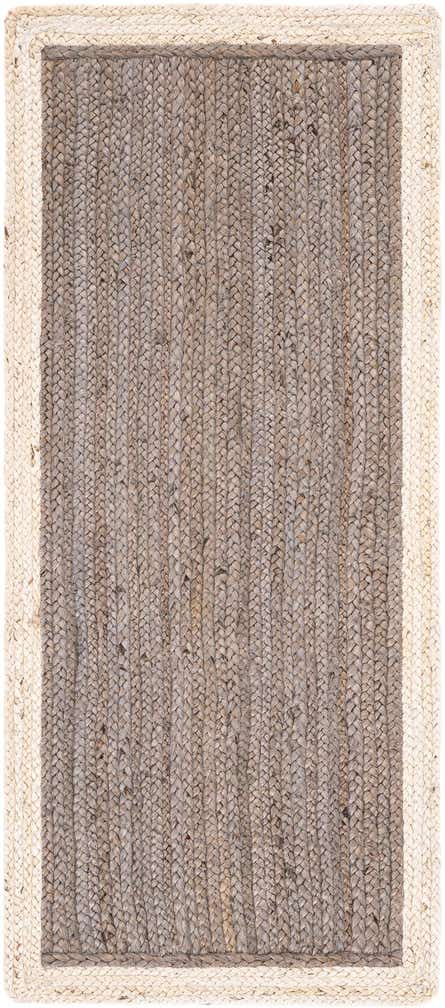 Braided Jute Hand-Braided Runner Rug 100% Natural Fiber