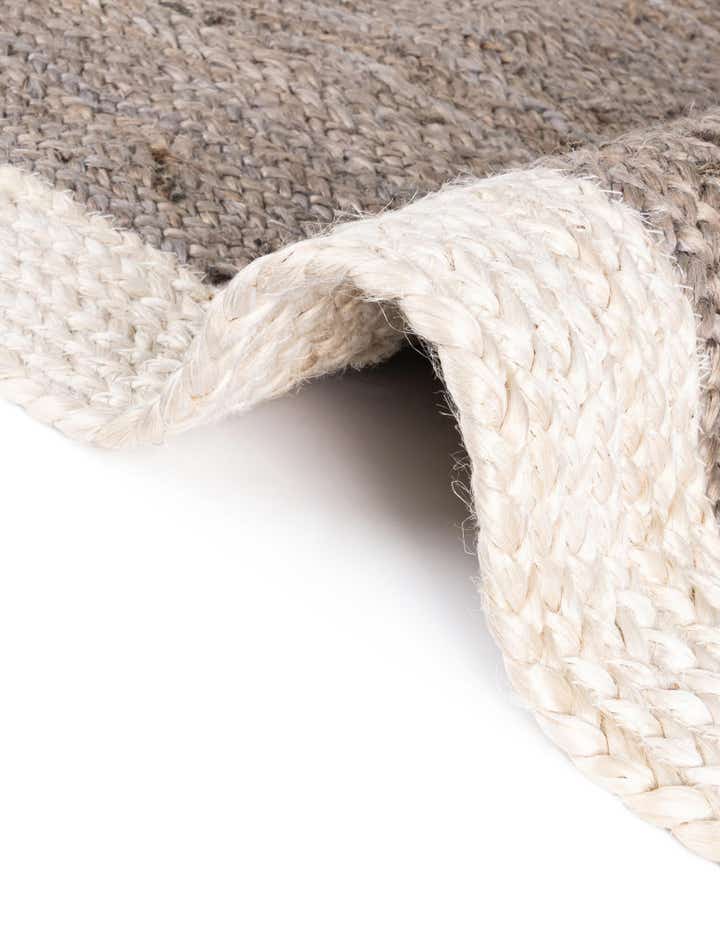 Braided Jute Hand-Braided Runner Rug 100% Natural Fiber