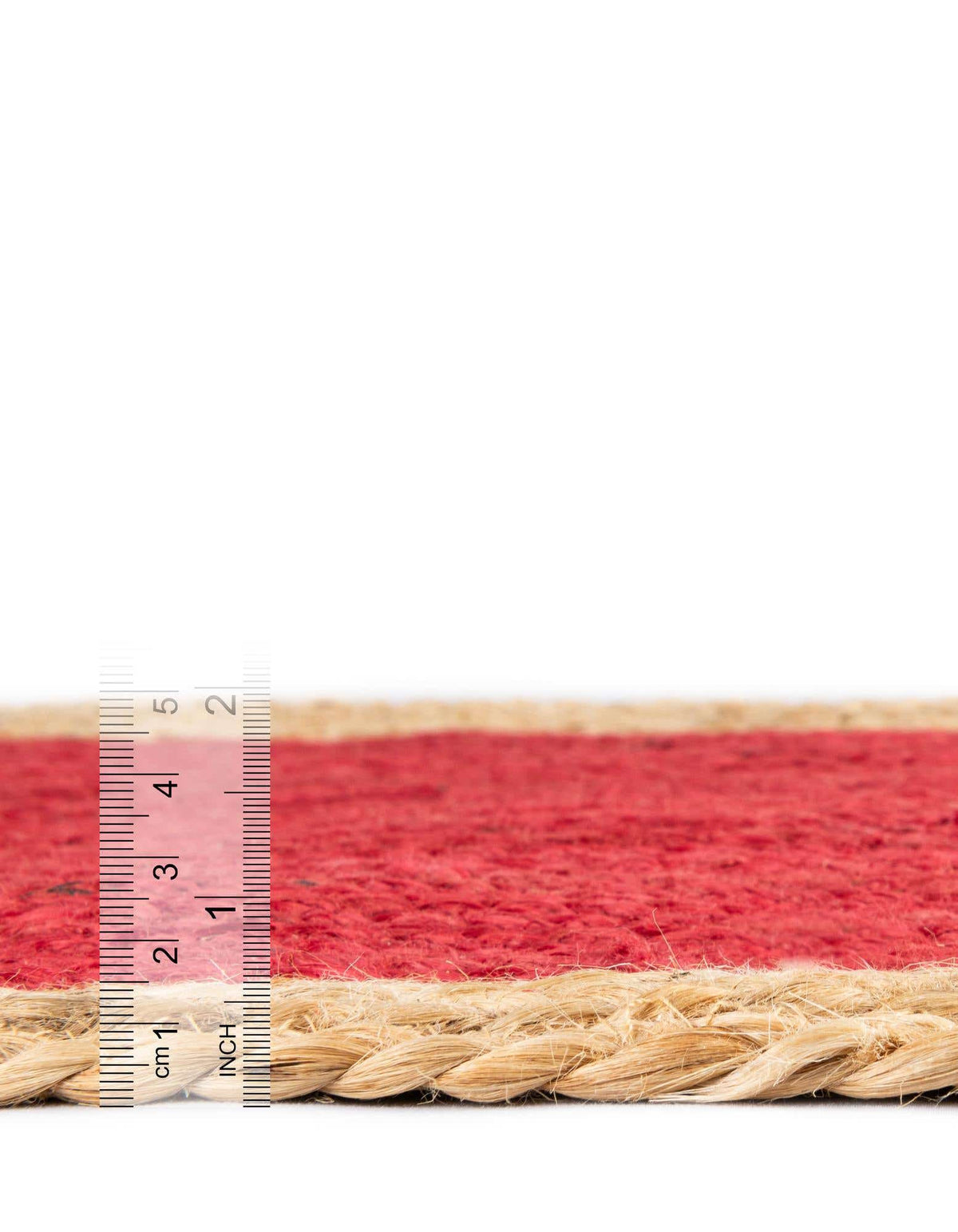 Braided Jute Hand-Braided Area Rug 100% Natural Fiber