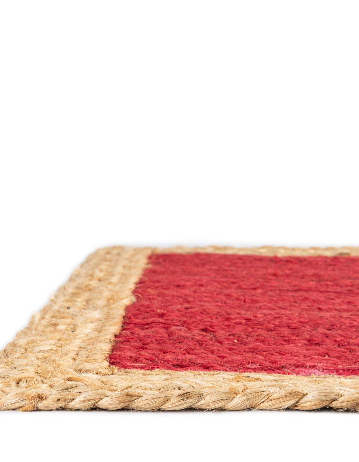 Braided Jute Hand-Braided Area Rug 100% Natural Fiber