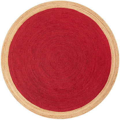 Handmade Braided Jute Round Rug