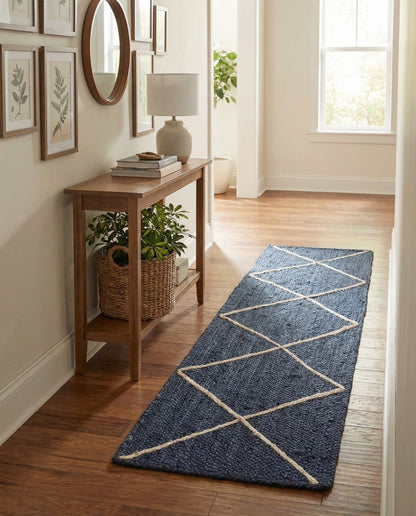 Handmade Braided Jute Runner Rug