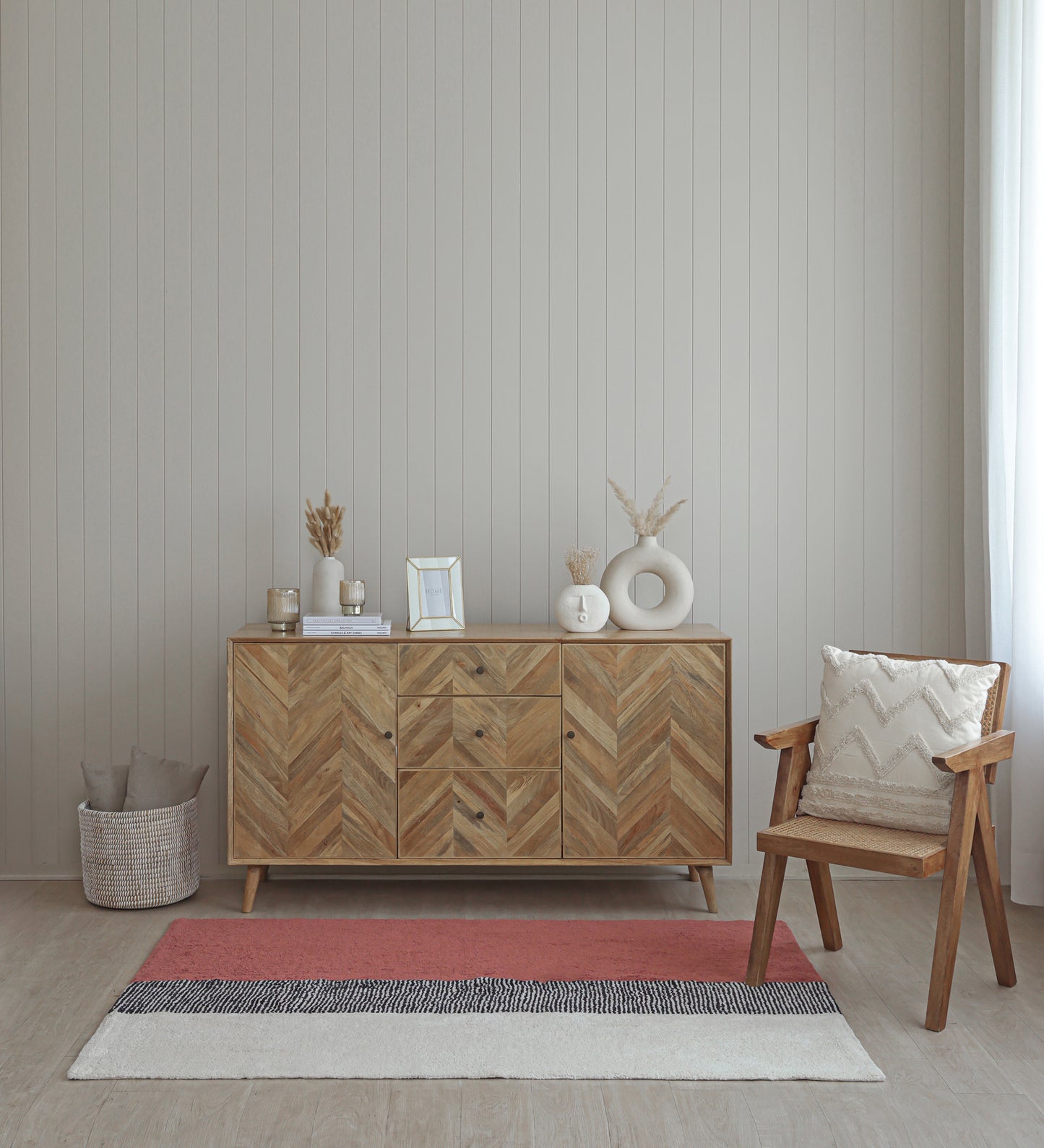 Harmony Colorblock Hand Tufted Rug
