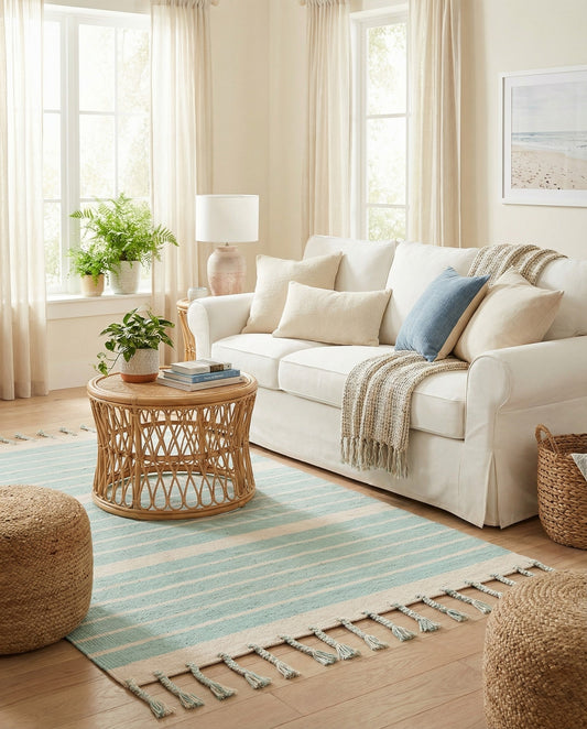 RR-COLOR|Aqua and White (5187)