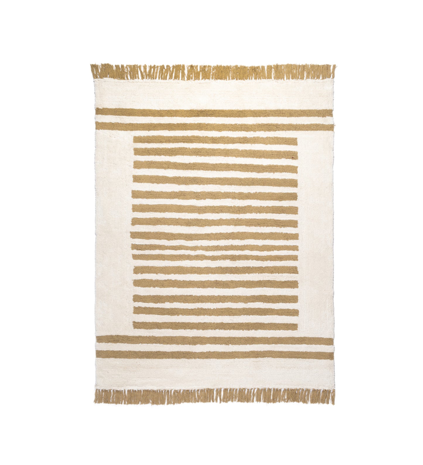 Sand Stripe Hand Tufted Rug
