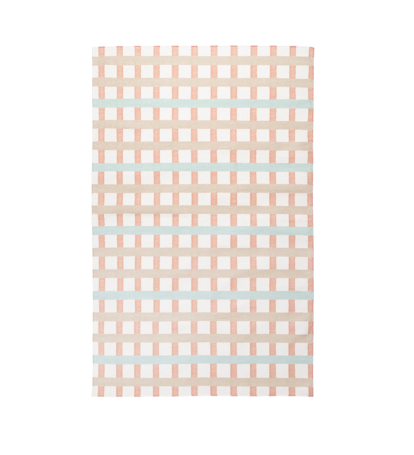 Pastel Picnic Plaid Kids Rug