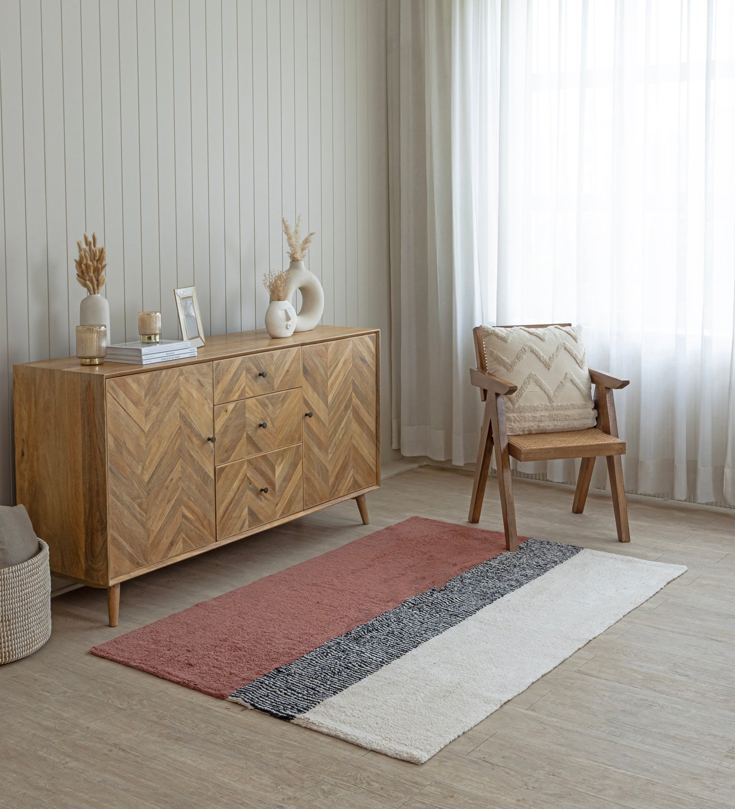 Harmony Colorblock Hand Tufted Rug