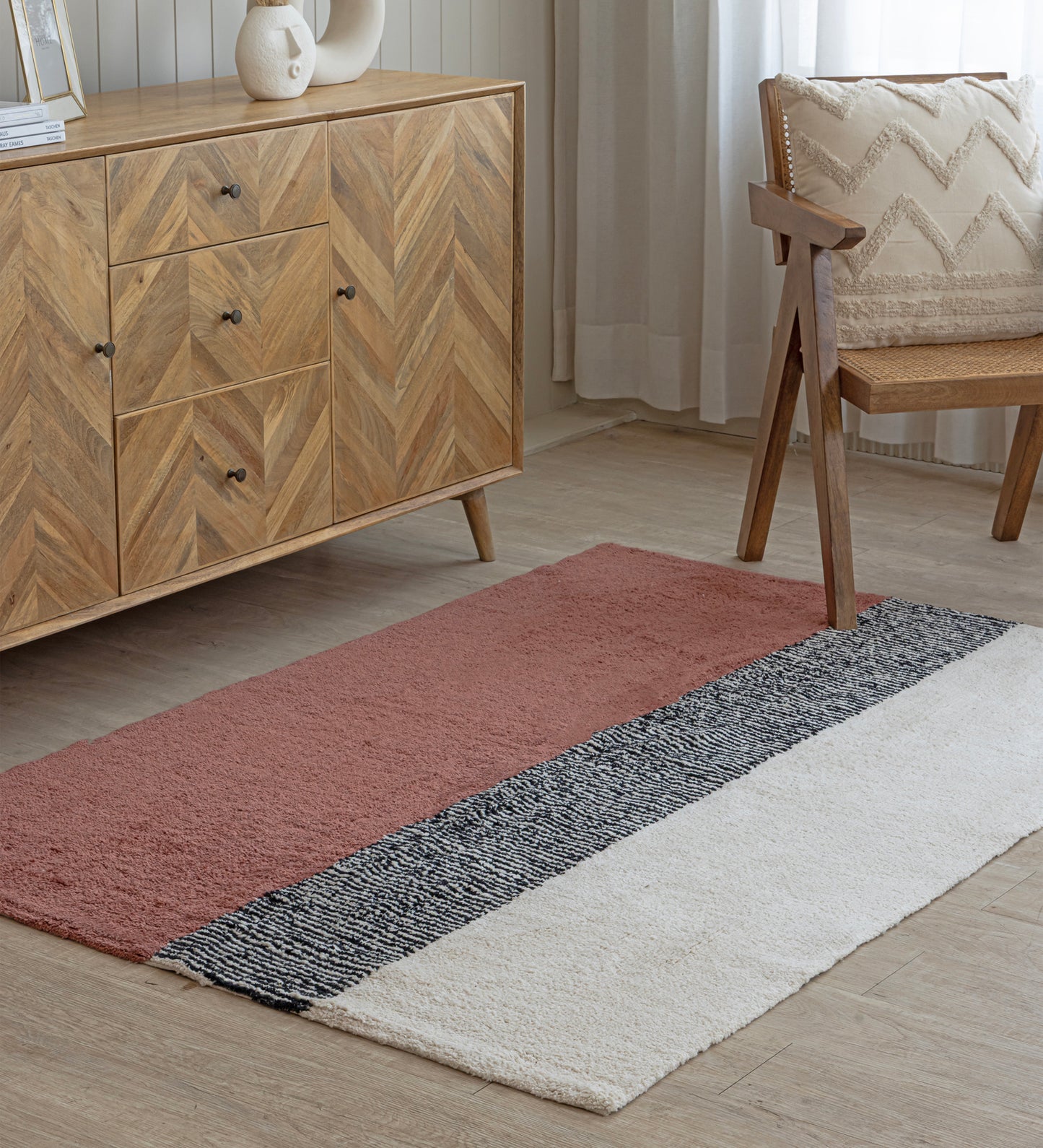 Harmony Colorblock Hand Tufted Rug