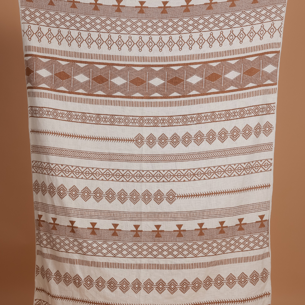 MORENA - Hand Block Printed Throw
